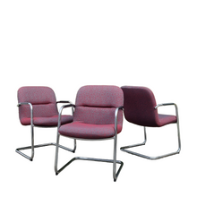 Load image into Gallery viewer, 3 VINTAGE CANTILEVER CHAIRS. PRICE IS EACH.