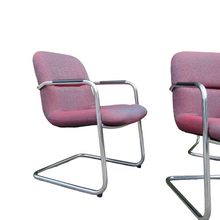 Load image into Gallery viewer, 3 VINTAGE CANTILEVER CHAIRS. PRICE IS EACH.