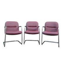 Load image into Gallery viewer, 3 VINTAGE CANTILEVER CHAIRS. PRICE IS EACH.