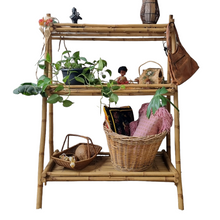 Load image into Gallery viewer, BAMBOO FOLDING SHELF/ ROOM DIVIDER #1