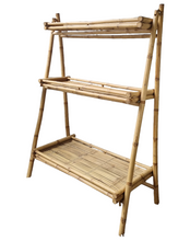 Load image into Gallery viewer, BAMBOO FOLDING SHELF/ ROOM DIVIDER #1