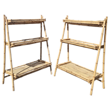 Load image into Gallery viewer, BAMBOO FOLDING SHELF/ ROOM DIVIDER #2