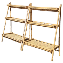 Load image into Gallery viewer, BAMBOO FOLDING SHELF/ ROOM DIVIDER #2