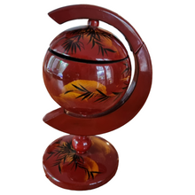Load image into Gallery viewer, Vietnamese Lacquer Globe Ashtray