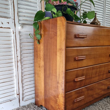 Load image into Gallery viewer, MID CENTURY HERITAGE FURNITURE (FOR MYER) CHEST OF DRAWERS