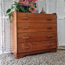 Load image into Gallery viewer, MID CENTURY HERITAGE FURNITURE (FOR MYER) CHEST OF DRAWERS
