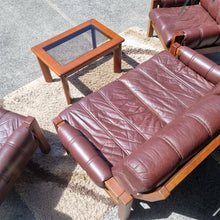 Load image into Gallery viewer, DANISH DELUXE 2 SEATER LEATHER SOFA