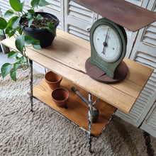 Load image into Gallery viewer, UPCYCLED RUSTIC HALL OR CONSOLE TABLE