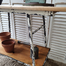 Load image into Gallery viewer, UPCYCLED RUSTIC HALL OR CONSOLE TABLE