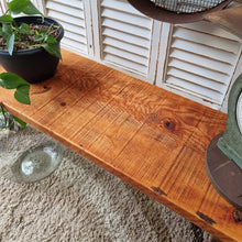 Load image into Gallery viewer, RUSTIC HALL/CONSOLE TABLE OR BAR TABLE. RECYCLED OREGON.