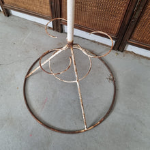 Load image into Gallery viewer, VINTAGE WROUGHT IRON HANGING PLANT STAND #2