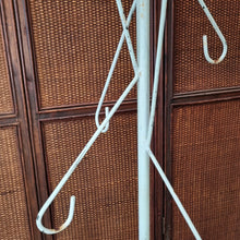 Load image into Gallery viewer, VINTAGE WROUGHT IRON HANGING PLANT STAND #1
