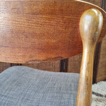 Load image into Gallery viewer, PARKER 107 SPADEBACK MATCHSTICK DINING CHAIR. ONE ONLY.