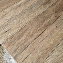Load image into Gallery viewer, UPCYCLED RUSTIC VINTAGE KITCHEN TABLE RECYCLED HARDWOOD TOP