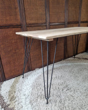 Load image into Gallery viewer, UPCYCLED RUSTIC VINTAGE KITCHEN TABLE RECYCLED HARDWOOD TOP