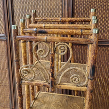 Load image into Gallery viewer, ANTIQUE TORTOISESHELL CANE 'CANTERBURY', MAGAZINE RACK, BOOK STAND, ETC. #1