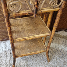 Load image into Gallery viewer, ANTIQUE TORTOISESHELL CANE 'CANTERBURY', MAGAZINE RACK, BOOK STAND, ETC. #1