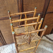 Load image into Gallery viewer, ANTIQUE TORTOISESHELL CANE 'CANTERBURY', MAGAZINE RACK, BOOK STAND, ETC. #1