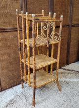 Load image into Gallery viewer, ANTIQUE TORTOISESHELL CANE 'CANTERBURY', MAGAZINE RACK, BOOK STAND, ETC. #1
