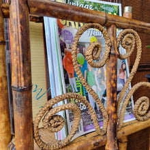 Load image into Gallery viewer, ANTIQUE TORTOISESHELL CANE 'CANTERBURY', MAGAZINE RACK, BOOK STAND, ETC. #1