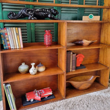 Load image into Gallery viewer, UNIQUE MID CENTURY VINTAGE WALL UNIT BOOKCASE ROOM DIVIDER