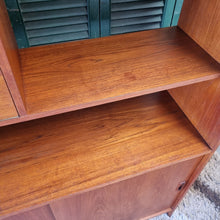Load image into Gallery viewer, MID CENTURY VINTAGE TEAK WALL UNIT/ROOM DIVIDER