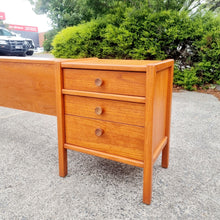 Load image into Gallery viewer, VINTAGE SUMNA FURNITURE BEDSIDE DRAWERS & QUEEN SIZE HEADBOARD