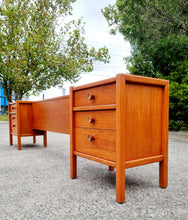 Load image into Gallery viewer, VINTAGE SUMNA FURNITURE BEDSIDE DRAWERS & QUEEN SIZE HEADBOARD