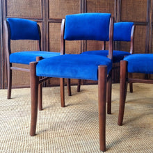 Load image into Gallery viewer, SET OF 4 VINTAGE DINING CHAIRS. OPTION TO BUY A 5th CHAIR FOR AN EXTRA $50.