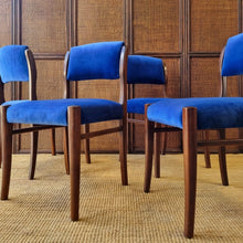 Load image into Gallery viewer, SET OF 4 VINTAGE DINING CHAIRS. OPTION TO BUY A 5th CHAIR FOR AN EXTRA $50.