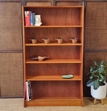 Load image into Gallery viewer, MID CENTURY SOLID HARDWOOD BOOKCASE BY KENRAY FURNITURE