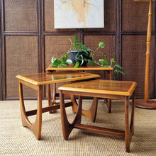 Load image into Gallery viewer, VINTAGE KALMAR NEST OF 3 TABLES
