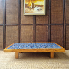 Load image into Gallery viewer, LARGE RETRO TILED COFFEE TABLE