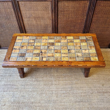 Load image into Gallery viewer, LARGE CHUNKY RETRO TILED COFFEE TABLE