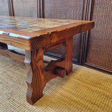 Load image into Gallery viewer, LARGE CHUNKY RETRO TILED COFFEE TABLE