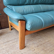 Load image into Gallery viewer, TESSA 'CLAREMONT' LEATHER 2 SEATER SOFA COUCH