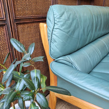 Load image into Gallery viewer, TESSA 'CLAREMONT' LEATHER 2 SEATER SOFA COUCH