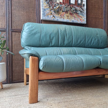 Load image into Gallery viewer, TESSA 'CLAREMONT' LEATHER 2 SEATER SOFA COUCH