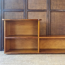Load image into Gallery viewer, UNIQUE LOWLINE VINTAGE HARDWOOD STEP BOOKCASE