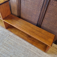 Load image into Gallery viewer, UNIQUE LOWLINE VINTAGE HARDWOOD STEP BOOKCASE