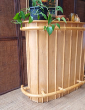 Load image into Gallery viewer, VINTAGE CANE TIKI MID CENTURY BAR