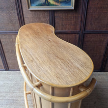 Load image into Gallery viewer, VINTAGE CANE TIKI MID CENTURY BAR