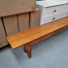 Load image into Gallery viewer, VINTAGE BACKLESS 'FORM' BENCH SEAT PEW