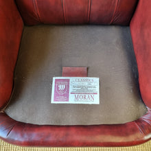 Load image into Gallery viewer, VINTAGE MORAN FURNITURE 'ROMSEY' LEATHER WINGBACK ARMCHAIRS. PRICE IS EACH.