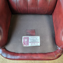 Load image into Gallery viewer, VINTAGE MORAN FURNITURE 'ROMSEY' LEATHER WINGBACK ARMCHAIRS. PRICE IS EACH.
