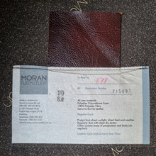 Load image into Gallery viewer, MORAN FURNITURE 'MERRY WIDOW' 3 SEATER LEATHER CHESTERFIELD SOFA