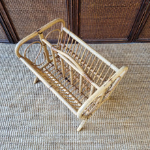 Load image into Gallery viewer, VINTAGE CANE MAGAZINE RACK