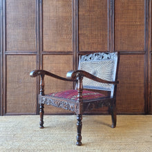 Load image into Gallery viewer, VINTAGE JACOBEAN REVIVAL ARMCHAIR