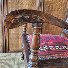 Load image into Gallery viewer, VINTAGE JACOBEAN REVIVAL ARMCHAIR