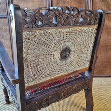 Load image into Gallery viewer, VINTAGE JACOBEAN REVIVAL ARMCHAIR